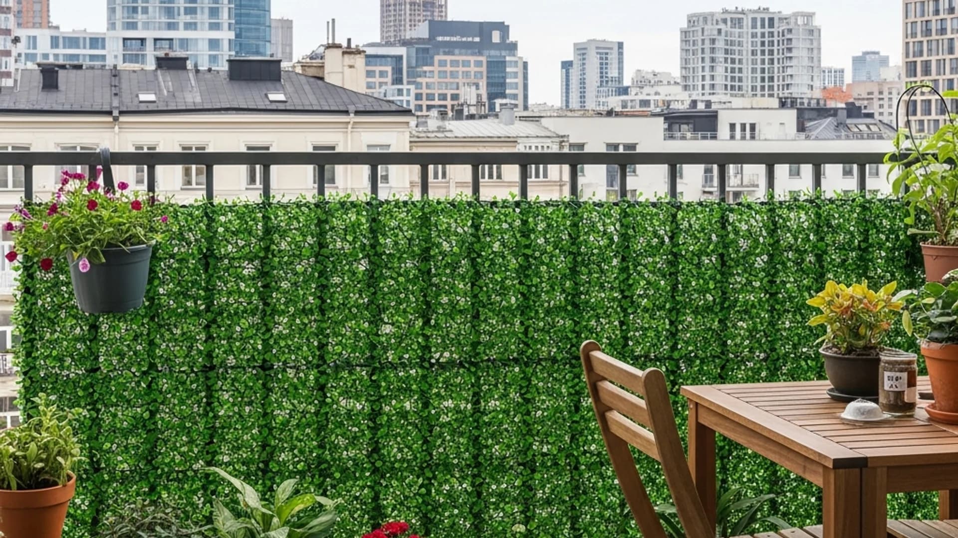 Balkon ve Teraslarda Çim Çit Uygulaması Nasıl Yapılır?