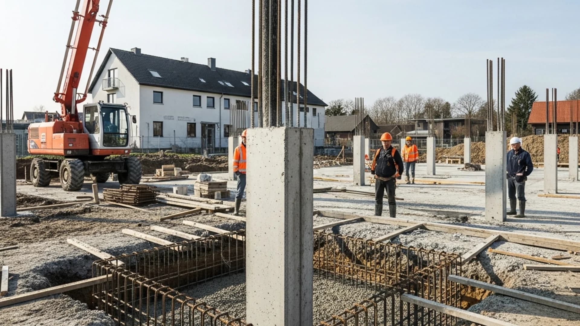 Çit Direkleri İçin Kazı, Donatı ve Betonlama Süreci Nasıl İşler?